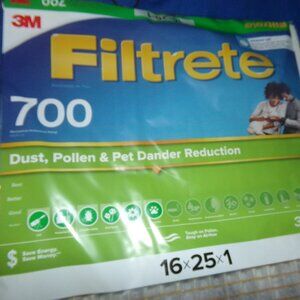 New! 3M Filtrete AC/Heat 700 Allergen Air Filter - 16x25x1